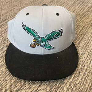 Mitchell & Ness Philadelphia Eagles Throwback Fitted Hat